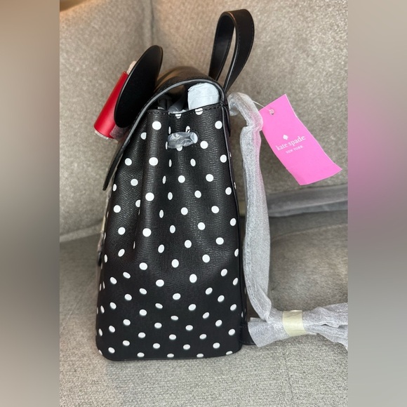 Kate Spade x Disney Minnie Polka Dot Backpack - Picture 7 of 11